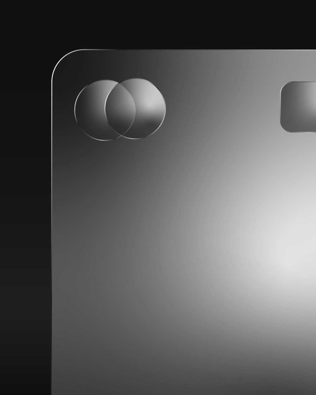 Black Card Mockup